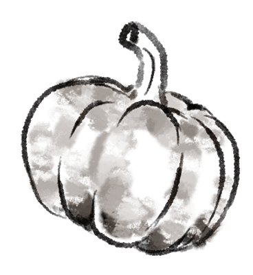 カボチャのイラスト